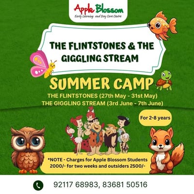 Apple Blossom-the flintstones the giggling stream (Summer Camp)