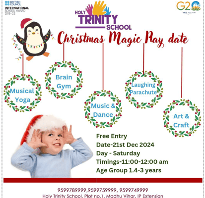 Holy Trinity School- Christmas Magic Fun Play Date