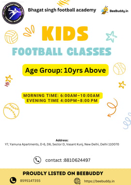 Bhagat Singh Football Academy-Kids football classes