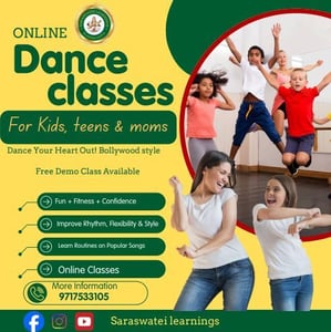 Saraswatei Learnings: Online Dance Classes