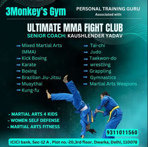 3Monkey's GYM (3MG)-MMA and Martial Arts Training