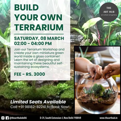 The Art Hub-Terrarium Workshop