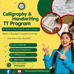 Saraswatei Learnings: Calligraphy Teacher Training Program