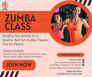 A One Music Academy - Zumba classes for kids