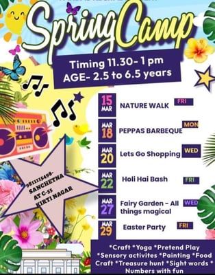 Pandas Recital-Spring Camp