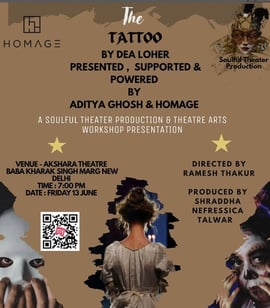 AKSHARA THEATRE  -  The Tatoo (THEATRE ARTS WORKSHOP)