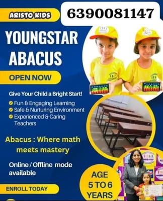 ARISTO KIDS  -  youngstar Abacus and math mastery class