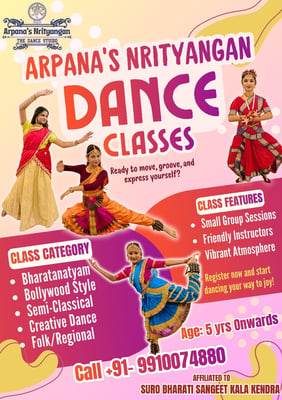 ARPANAS NRITYANGAN-Dance Classes for Kids