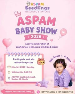ASPAM Seedlings-Baby Show 2026