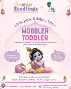 ASPAM Seedlings-Little Joys Krishna Vibes Wobbler Toddler
