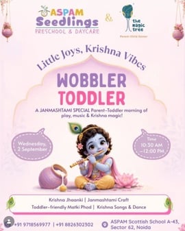 ASPAM Seedlings-Little Joys Krishna Vibes Wobbler Toddler