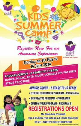 Aadi Play School-Kids Summer Camp