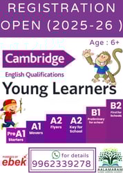 Aalamaram Global Learning Academy  -  Cambridge English Program 2025-26