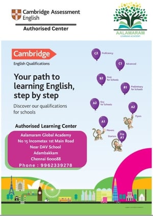 Aalamaram Global Learning Academy  -  Cambridge English Program