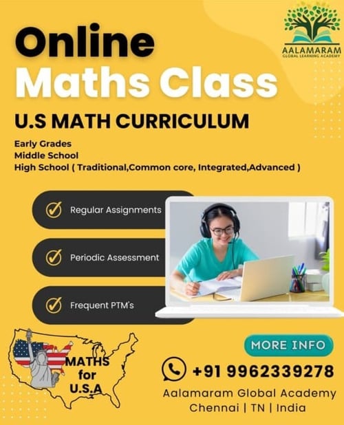 Aalamaram Global Learning Academy  -  Online Maths Classes