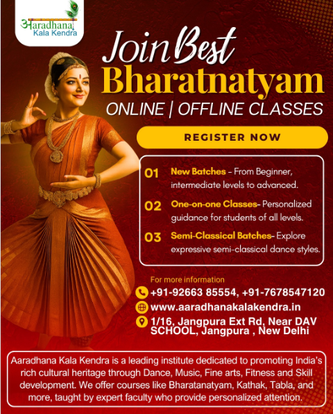 Aaradhana Kala Kendra  -  Bharatnatyam Dance Classes