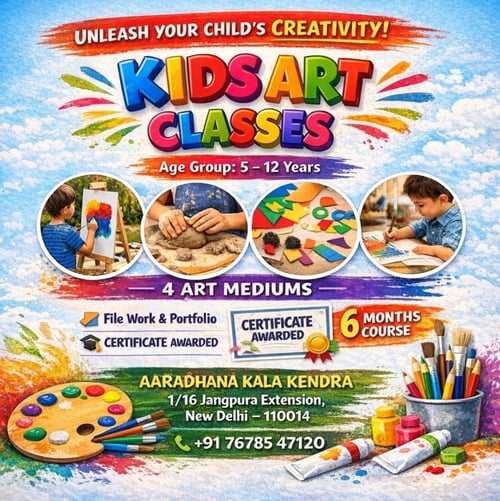 Aaradhana Kala Kendra-Kids Art Classes