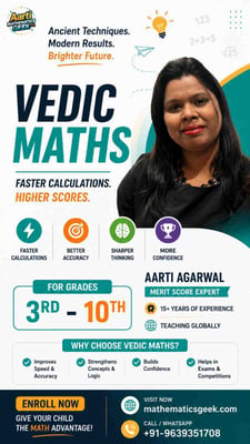 Aarti Mathematics Geeks-Vedic Maths Classes for Grades 3-10