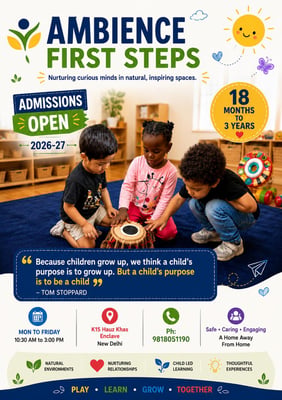 Ambience First Steps-Admissions Open 2026-27