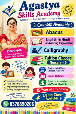 Agastya Skills Academy-Skill Development Classes for Kids
