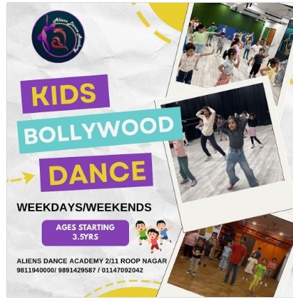 Aliens Dance & Fitness Studio  -  Kids Bollywood Dance Calsses