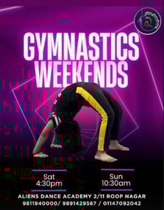 Aliens Dance & Fitness Studio - Weekend Gymnastics Classes
