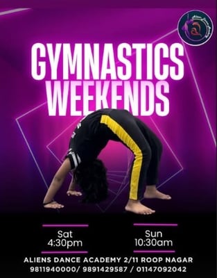 Aliens Dance & Fitness Studio - Weekend Gymnastics Classes