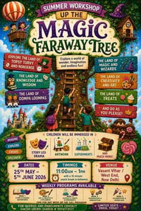 Ambience Public School-Summer Workshop Up the Magic Faraway Tree
