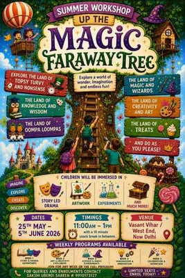 Ambience Public School-Summer Workshop Up the Magic Faraway Tree