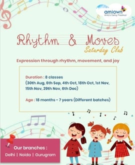 Amiown Amity's Caring Preschool  -  Dance and Music Classes ( Gurugram )