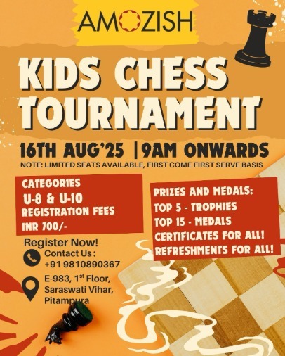 Amozish  -  kids Chess Tournament 2025