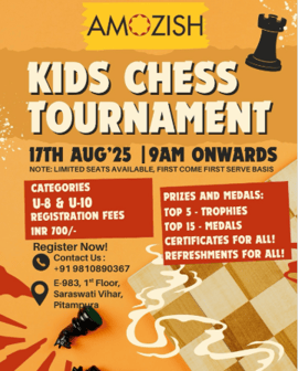 Amozish  -  kids Chess Tournament