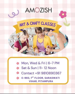 Amozish-Art and Craft Classes