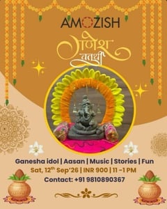 Amozish-Ganesh Chaturthi Special Kids Workshop