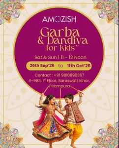 Amozish-Garba and Dandiya Dance Classes for Kids