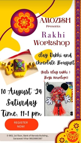 Amozish-Rakhi Workshop