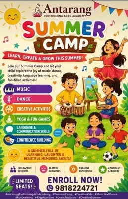 Antarang Performing Arts Academy-Summer Camp 2026