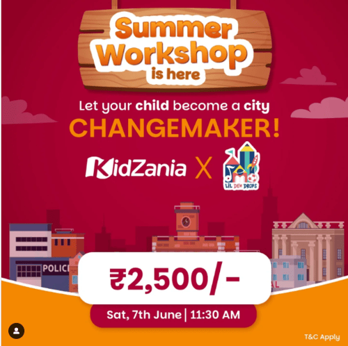 Apex Kidzania  -  Summer Workshop