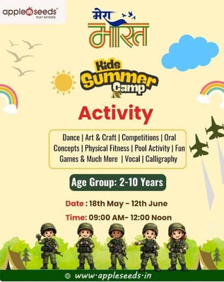 Apple Seeds Pre School-Kids Summer Camp