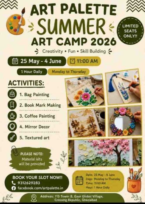 Art Palette-Art Palette Summer Art Camp 2026