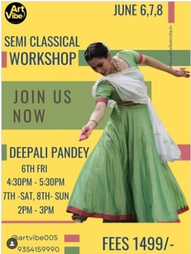 Art Vibe-Dance Studio  -  SEMI CLASSICAL WORKSHOP