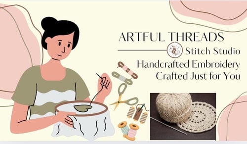 Artful Threads – Embroidery & Crochet Programme