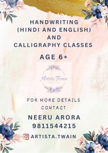 Artistatwain-Handwriting and Calligraphy Classes for Kids