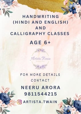 Artistatwain-Handwriting and Calligraphy Classes for Kids