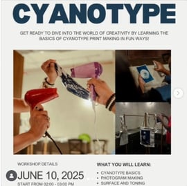 Artography Studio  -   Cyanotype Workshop