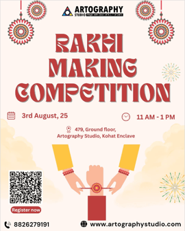 Artography Studio  -  Rakhi Making Competition 2025