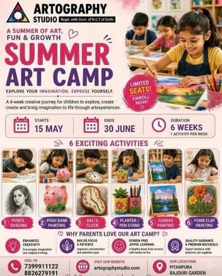 Artography Studio-Summer Art Camp