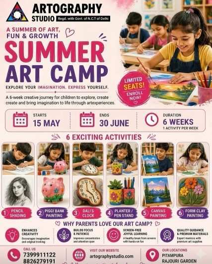 Artography Studio-Summer Art Camp
