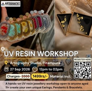 Artography Studio-UV Resin Jewellery Workshop