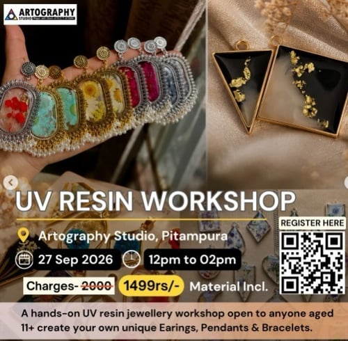 Artography Studio-UV Resin Jewellery Workshop